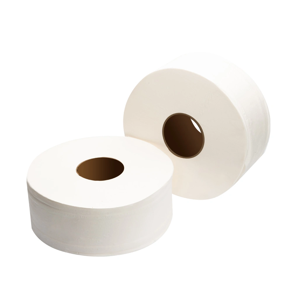 2PLY 300m papel higiénico comercial de boa qualidade Jumbo Roll