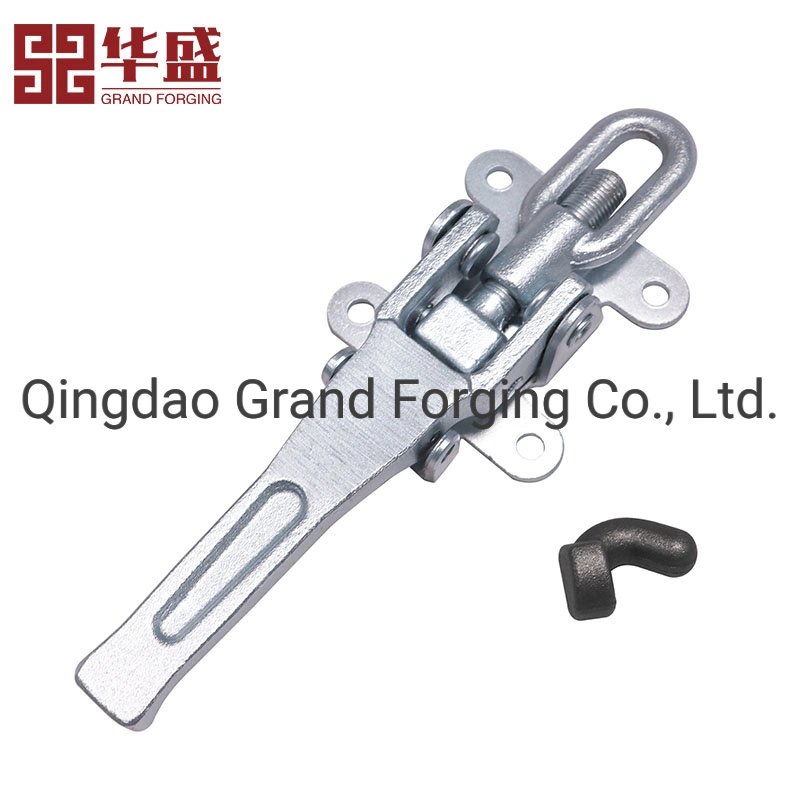 Drop Forged Steel Car Accessories Trailer Lock Latch Truck Tractor Parts Hot Die Forging Truck Body Parts Tractor Spare Parts Semi Trailer Door Lock Trailer