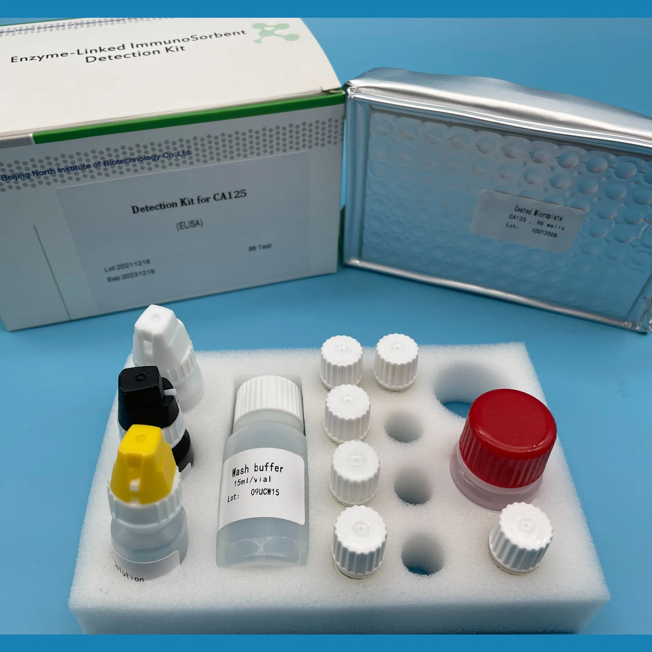 Las enfermedades infecciosas Hbsag/VIH/VHC/Tp Kit de prueba de Elisa Elisa reactivo de prueba de tamizaje de la sangre