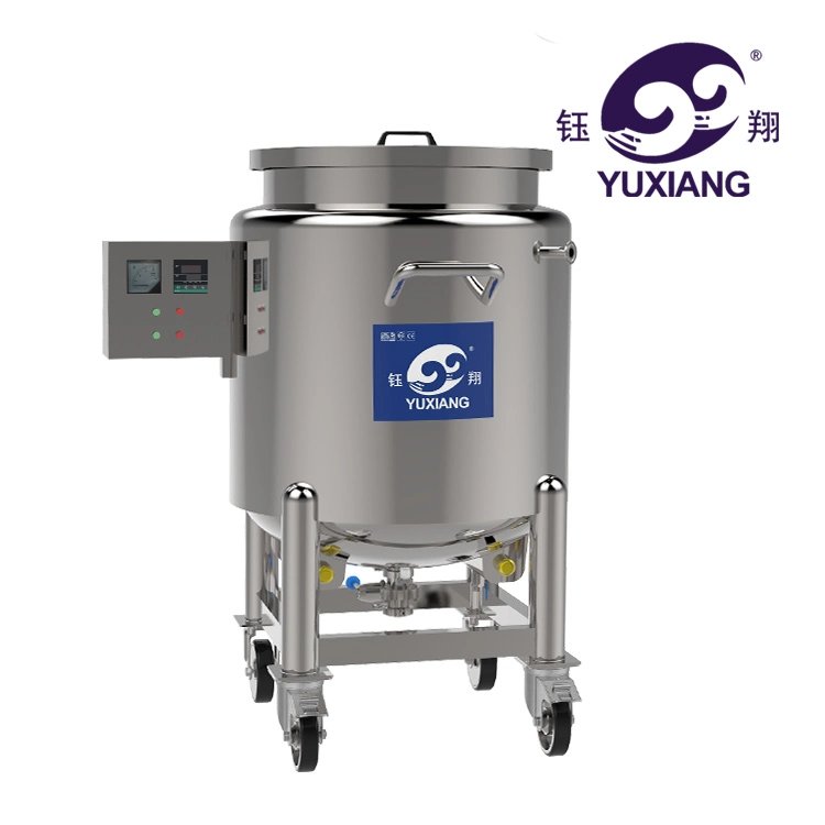 Cosmetics Used Sanitary Storage Mixing Tank Stainless Steel Tank