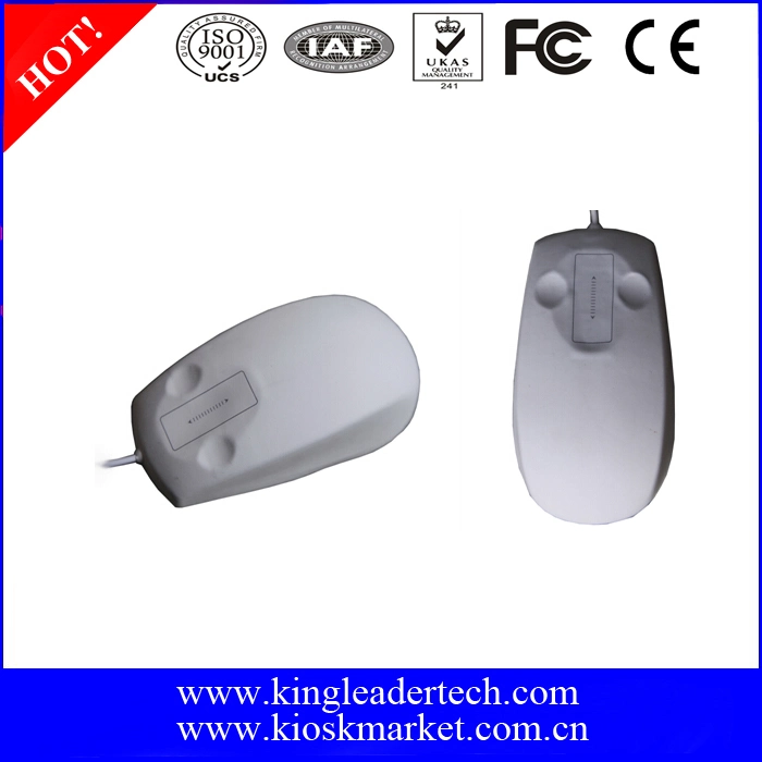 Mouse a laser impermeável e resistente com touch pad de rolagem