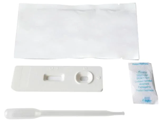 Kit de análisis rápido y rápido de antígenos de VHB de sangre de varias especificaciones SingClean (Oro coloidal) para la infección por VHB