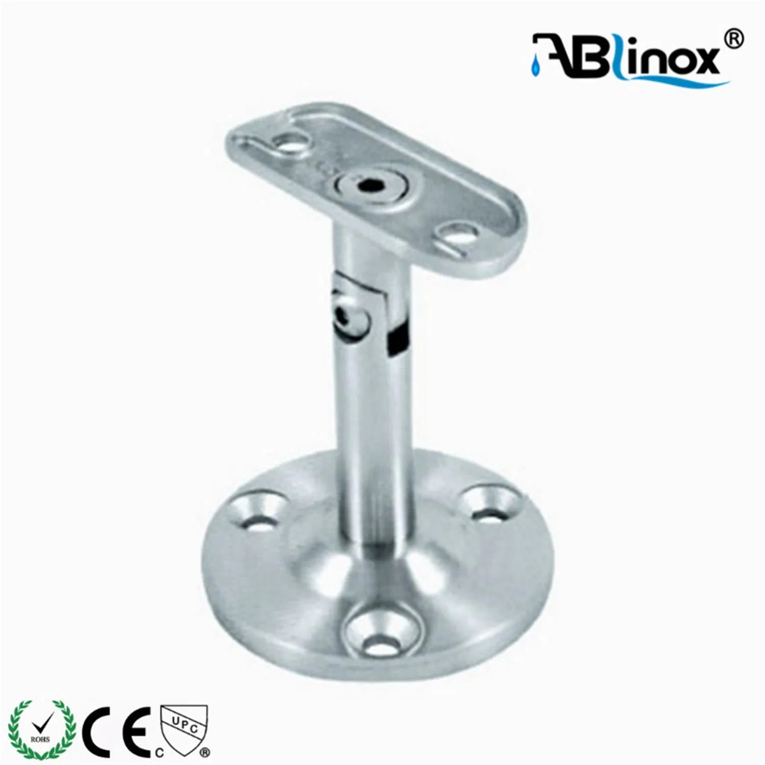 Stainless Steel Staircase Balustrade Handrail Railing Pipe Support Bracket