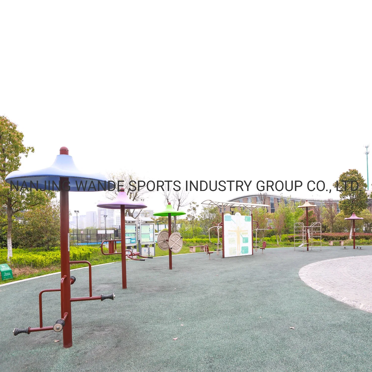 Wande High quality/High cost performance Galvanized Outdoor Fitness Equipment with Triple Stretch Wd-QC9937