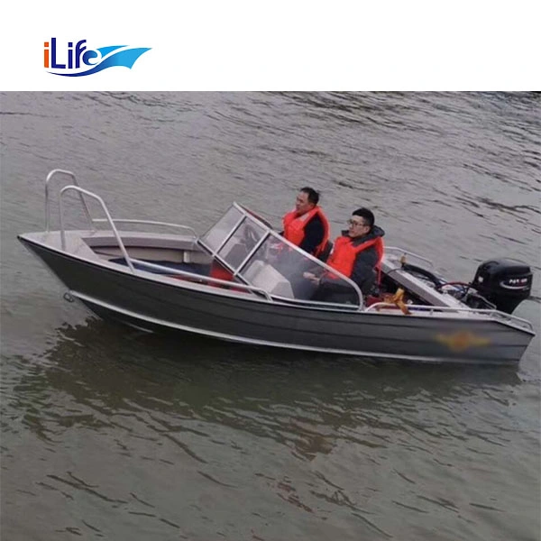 Ilife (HOT) Aluminum Fishing Boat 480 Speed Boat with Engine