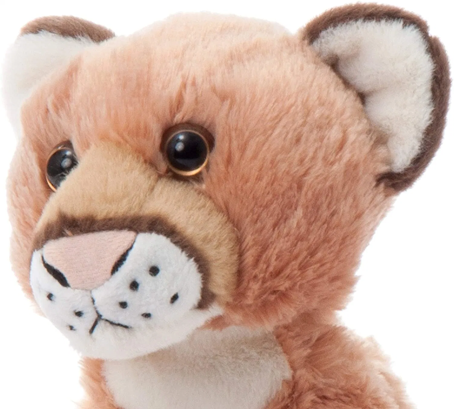 Brinquedo macio de peluche personalizável com assento médio do leão selvagem com animais