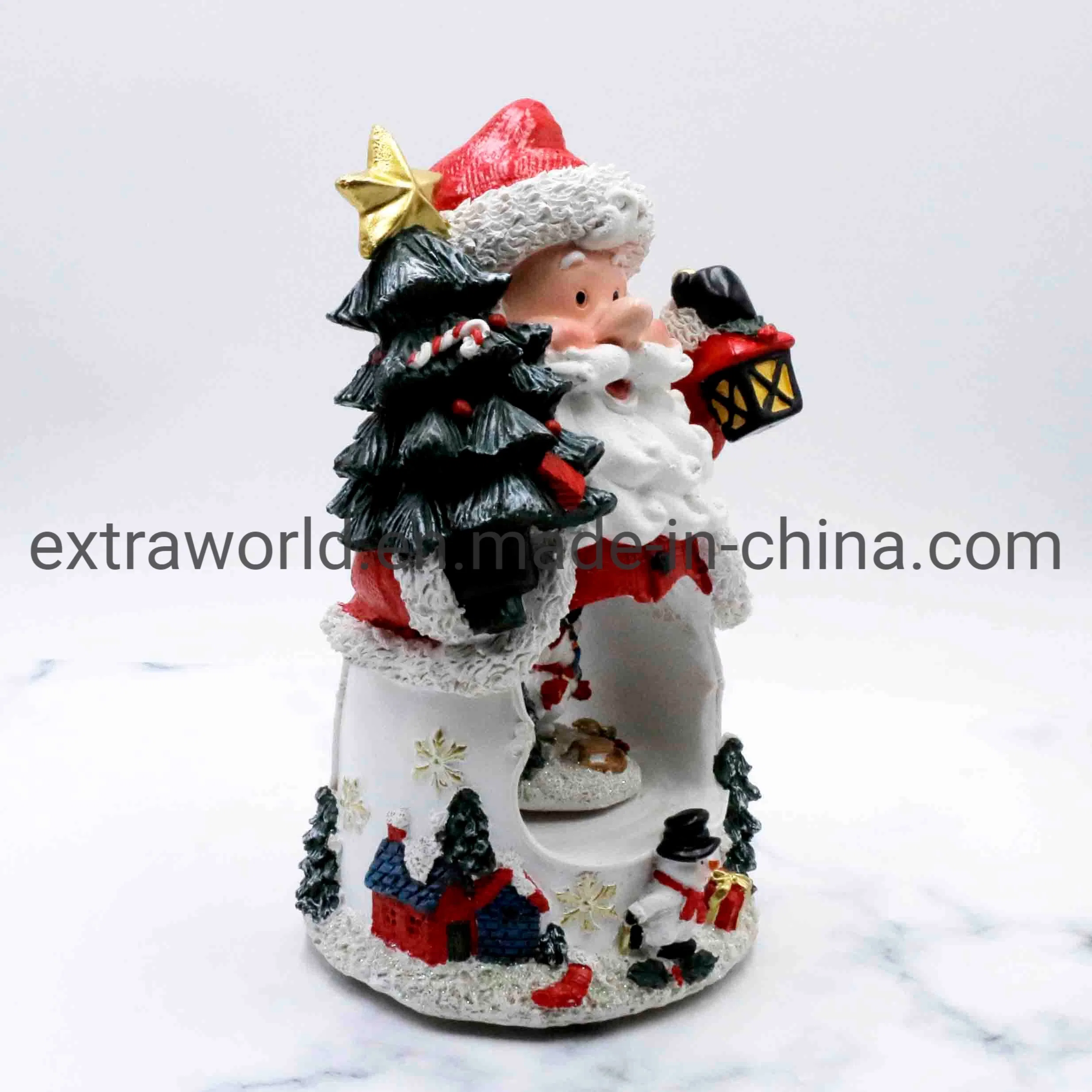 Nice Design Good Quality Musical Christmas Gift Santa Snowman Toy Decoration Figurine Ornaments