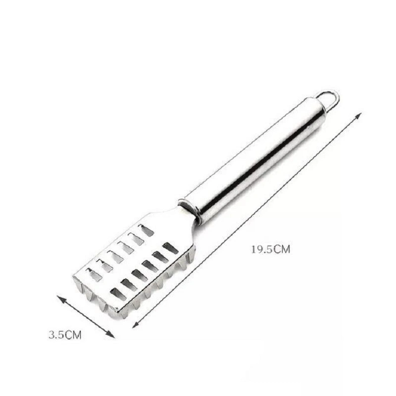 Kitchen Fish Scale Remover Stainless Steel Seafood Tools Fish Scale Grater Peeler