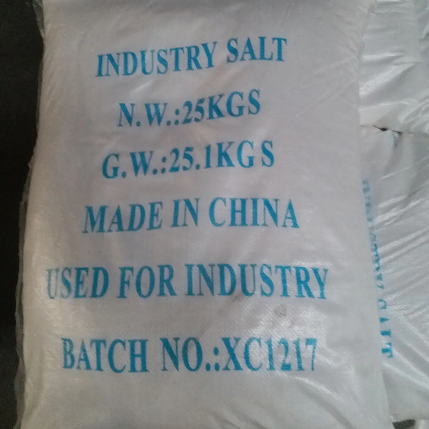 China Supply Competitive Price Industrial Salt 99.6% Min