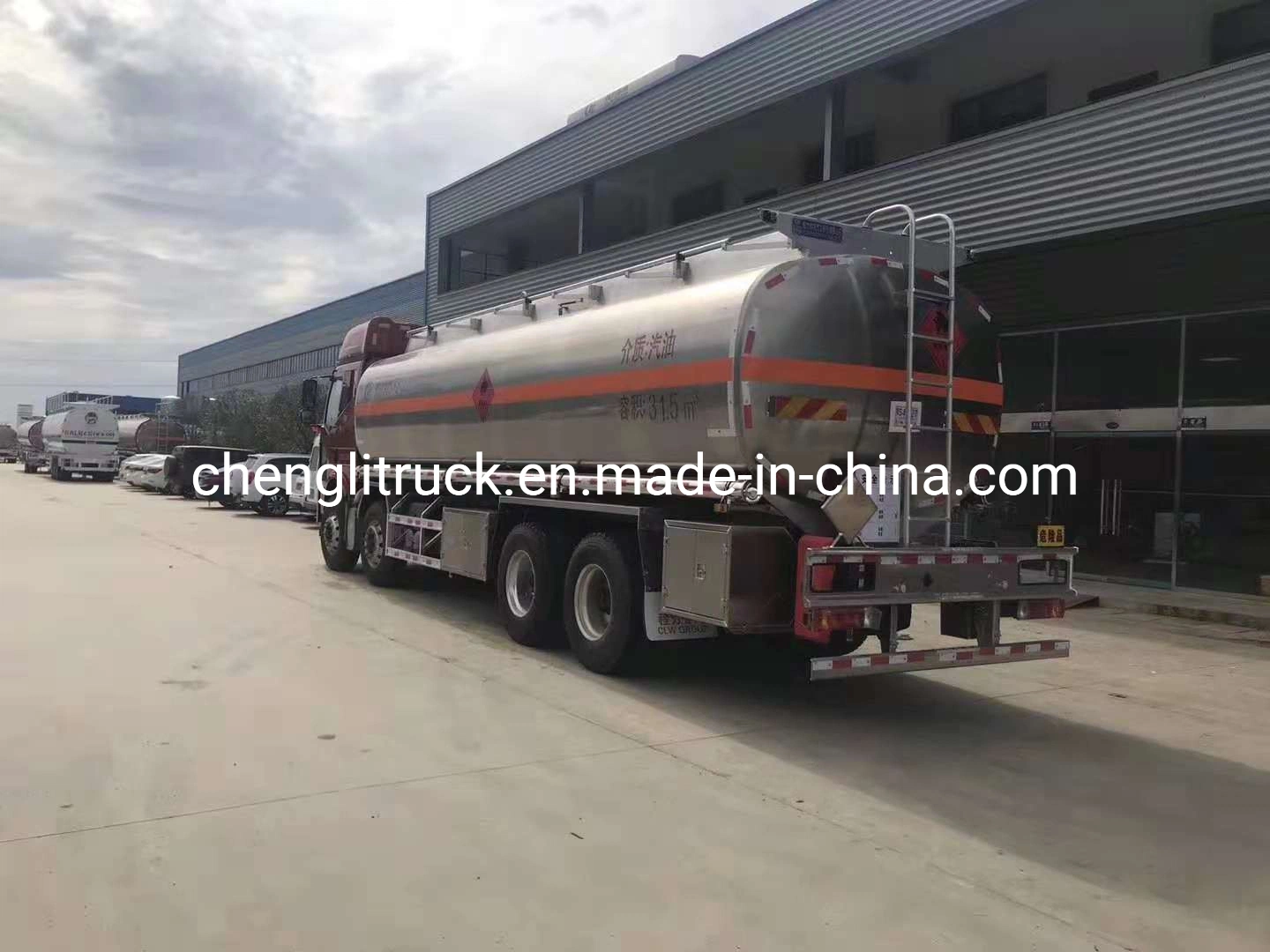 FAW 30000L Aluminum Fuel Tanker Trucks 35, 000liters 9000gallons Rigid Fuel Tanker Trucks for Sale