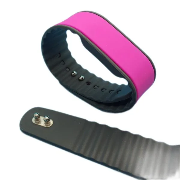 13.56MHz Hf RFID Silicone Wristband Waterproof for Theme Park, Resort