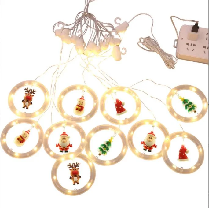 Christmas Decoration Lights Room Layout Window Decoration LED Lights Wishing Ball Ice Strip Light String