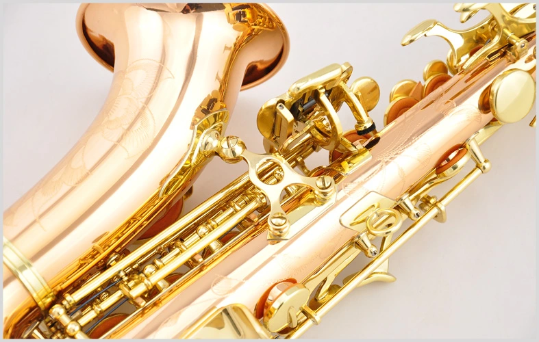 Rose Brass Curved Soprano Saxophone (ACSS6506)