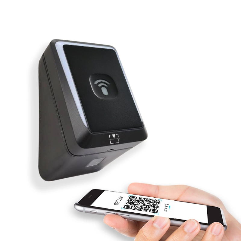 Slim Design Addressable RS485 All-in-One Access Control Reader Qr Code, Bluetooth, RFID Card Reader