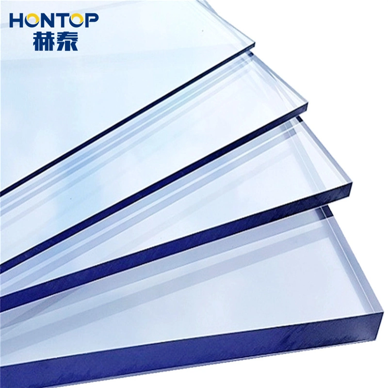 4X8 100% Virginal Material Polycarbonate Clear Roofing Sheets PC Sunshine Solid Sheet