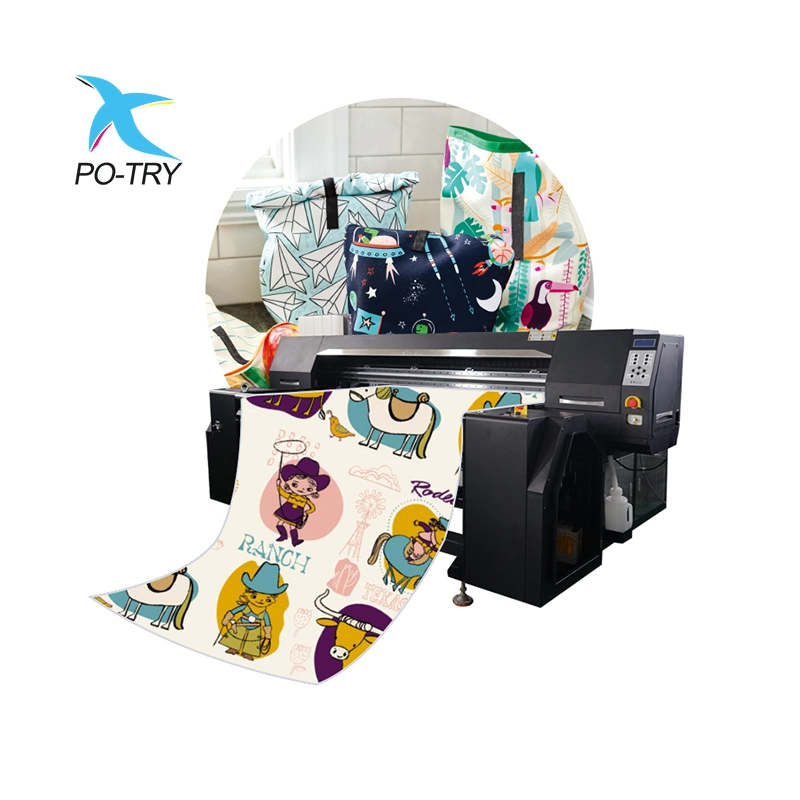Rolle zu Förderband Seide Baumwollgewebe Textilgarment DTG Druckmaschine