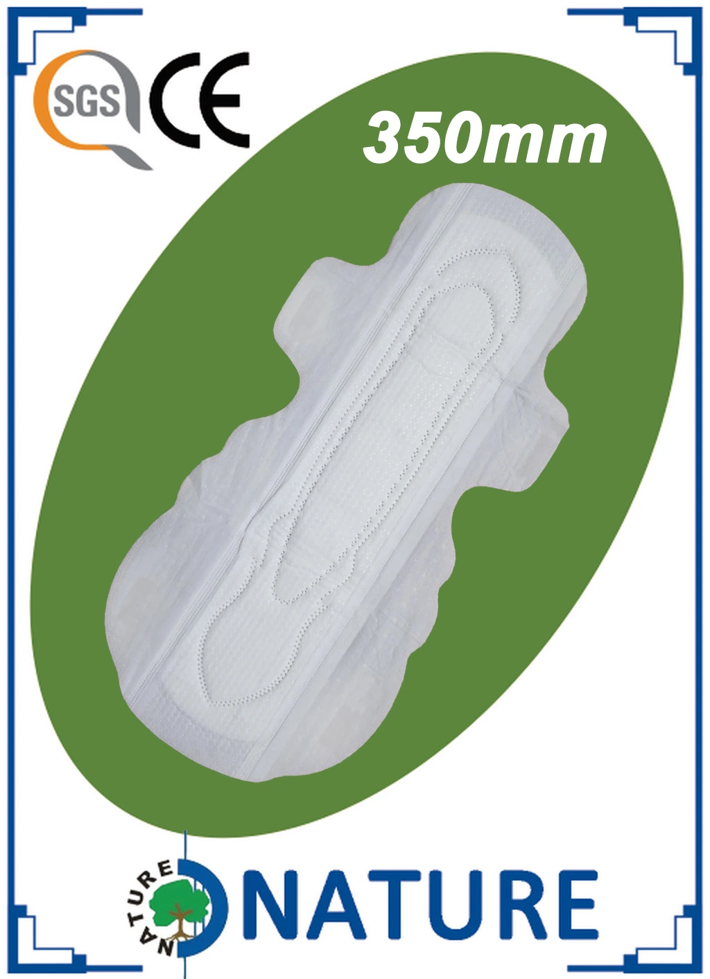 High Absorbent Disposable Soft Care Sanitary Pads