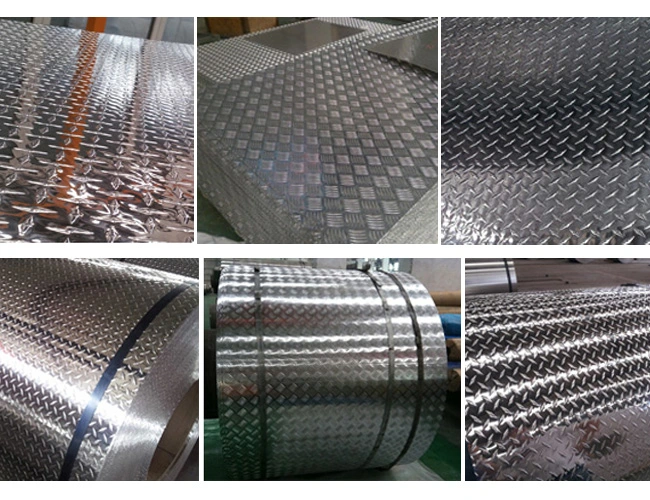 6061-T6 Aluminum Diamond Tread Plate sheets 4x8