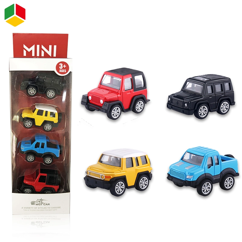 Os brinquedos QS liga divertida Recuar Carro brinquedo para Kid carroçaria metálica a Roda Traseira Power Toy Mini-Ligas Veículo Cross Country brinquedo para criança