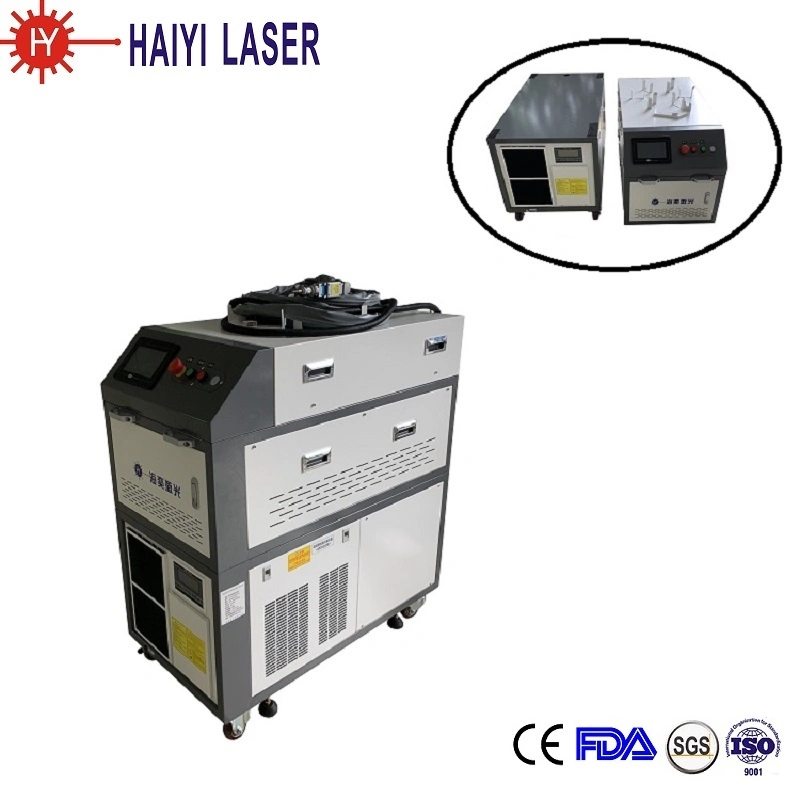 Portable Laser Welders 1000W Stainless Steel Duct Joint Tailor Welding Equipment