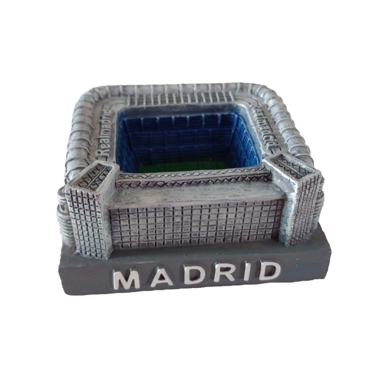 Résine personnalisée 3D Building Statue de l'ours Madrid Espagne Cadeau souvenir