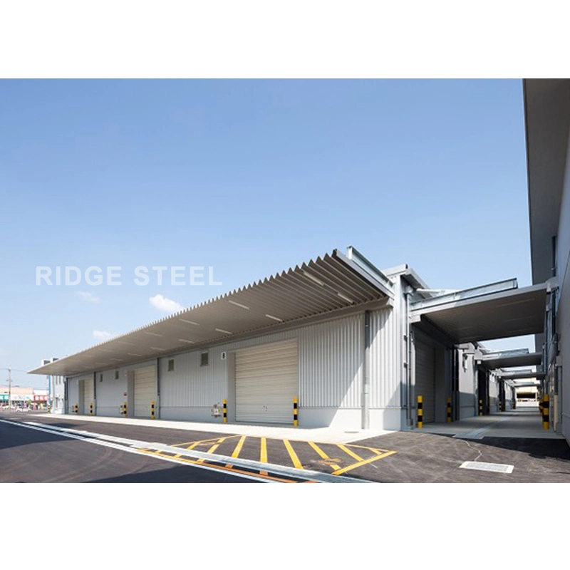 Steel Structure Building Prefabricated Light Warehouse Car Workshop Equipment