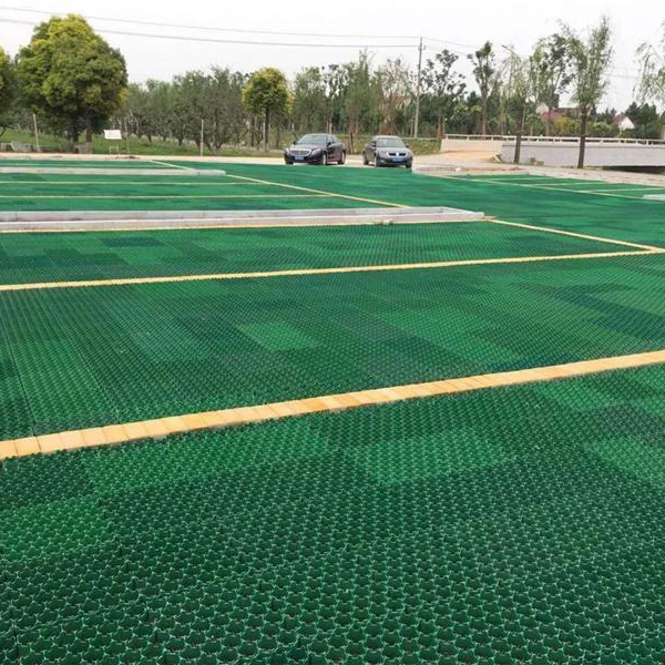 Заводская прямая пластмассовая сетка для трав HDPE Gravel Grid Пластиковая гравийная сетка