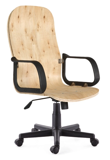 16mm Thickness Leather Office Chairs Spare Parts Plywood Wooden Seat Back