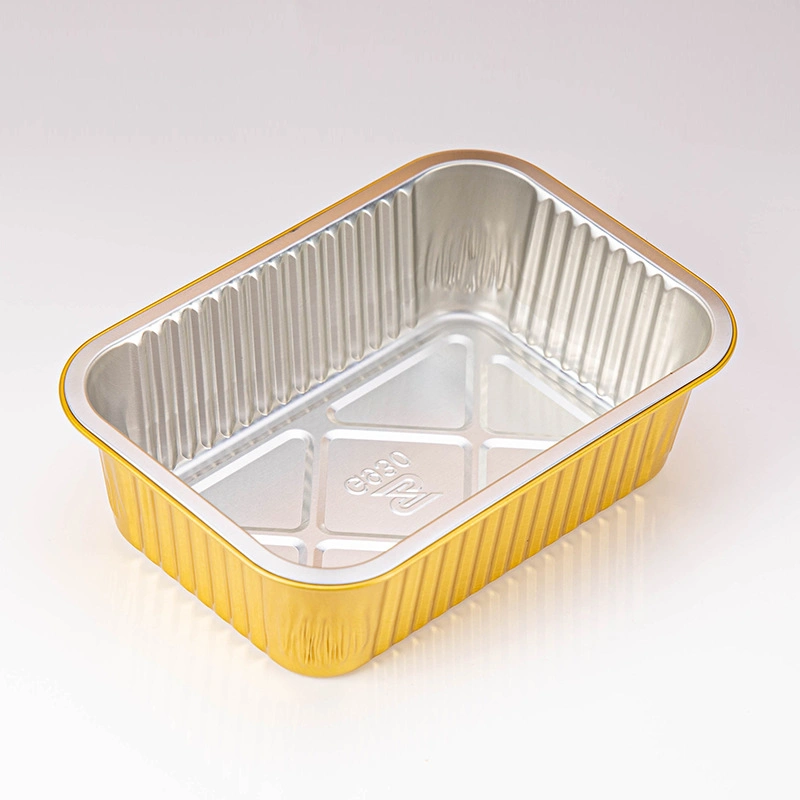 Food Grade Container Carryout Aluminum Disposable Casserole Aluminium Foil Lunch Box