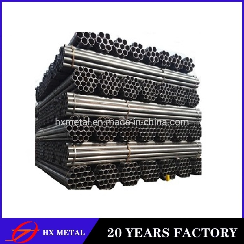 Best Price Black Ms Steel Pipe for Restaurant/Machine/Equipment/Street Lamp