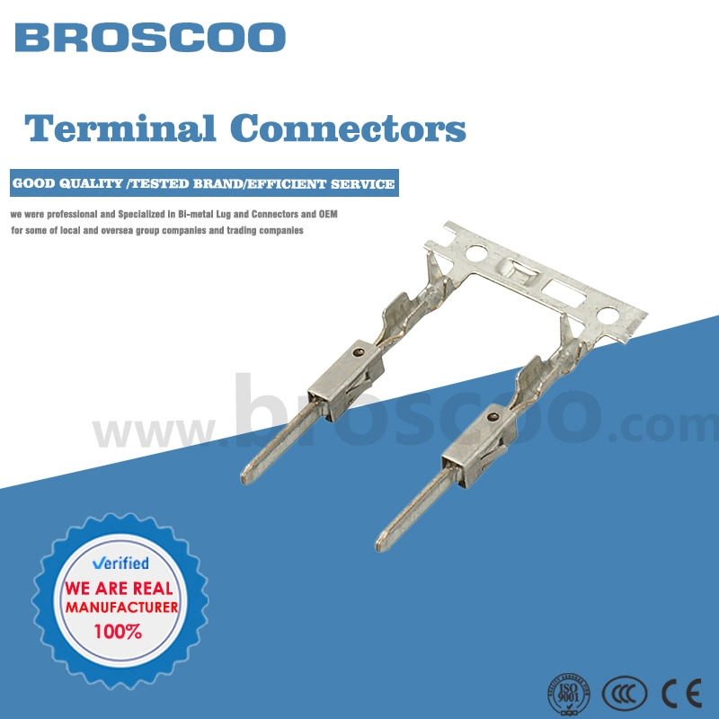 Spring in Line Terminal of The Source Manufacturer Cold Pressed Connector 150 Series Tin Cbl Rang 2.40-2.03mm