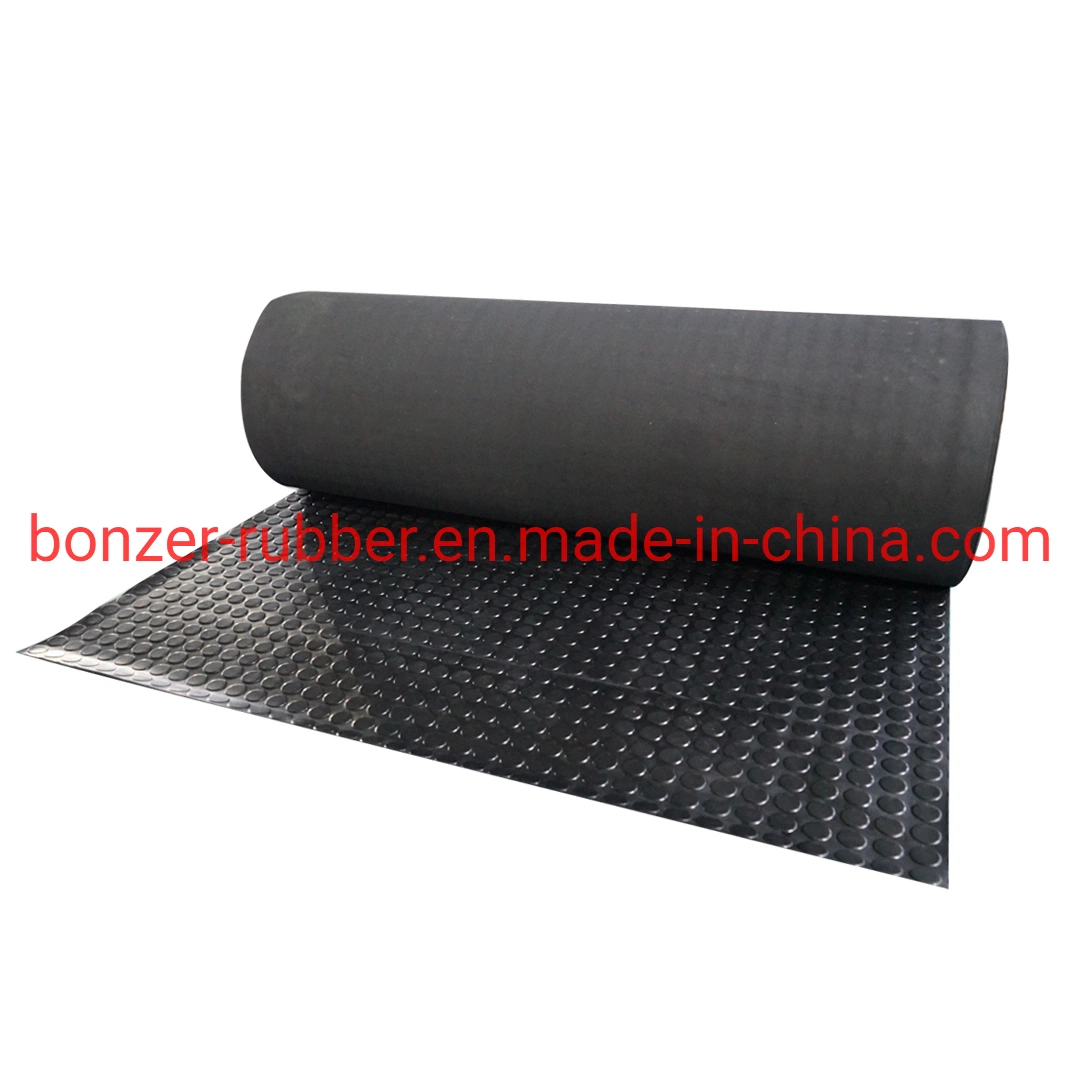 Xuancheng Anti Slip Rubber Round Coin Rubber Mat Rubber Sheet