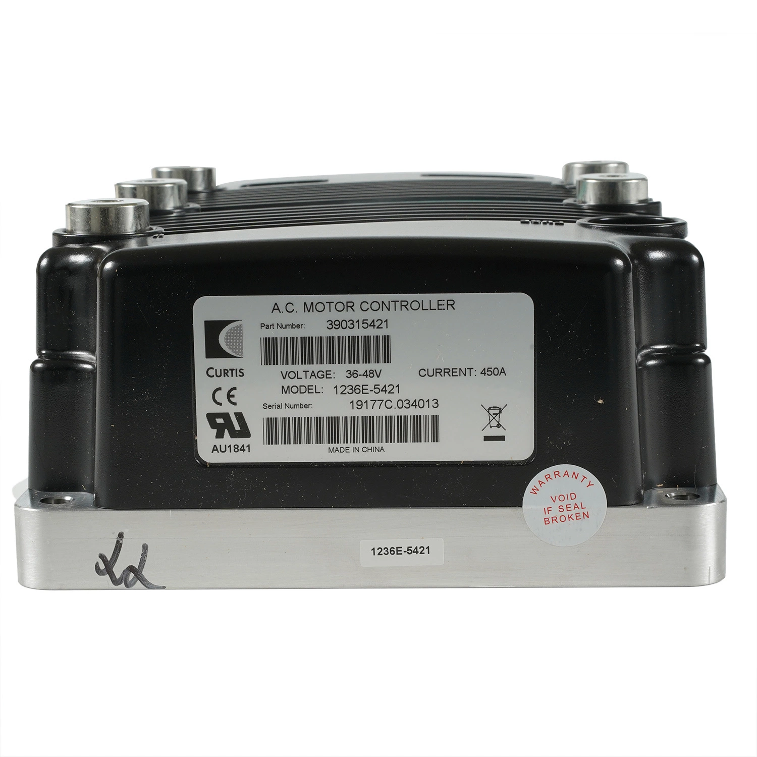 Curtis programable de velocidad AC 1236E-5421 Controlador de motor 36V-450A para carros de golf