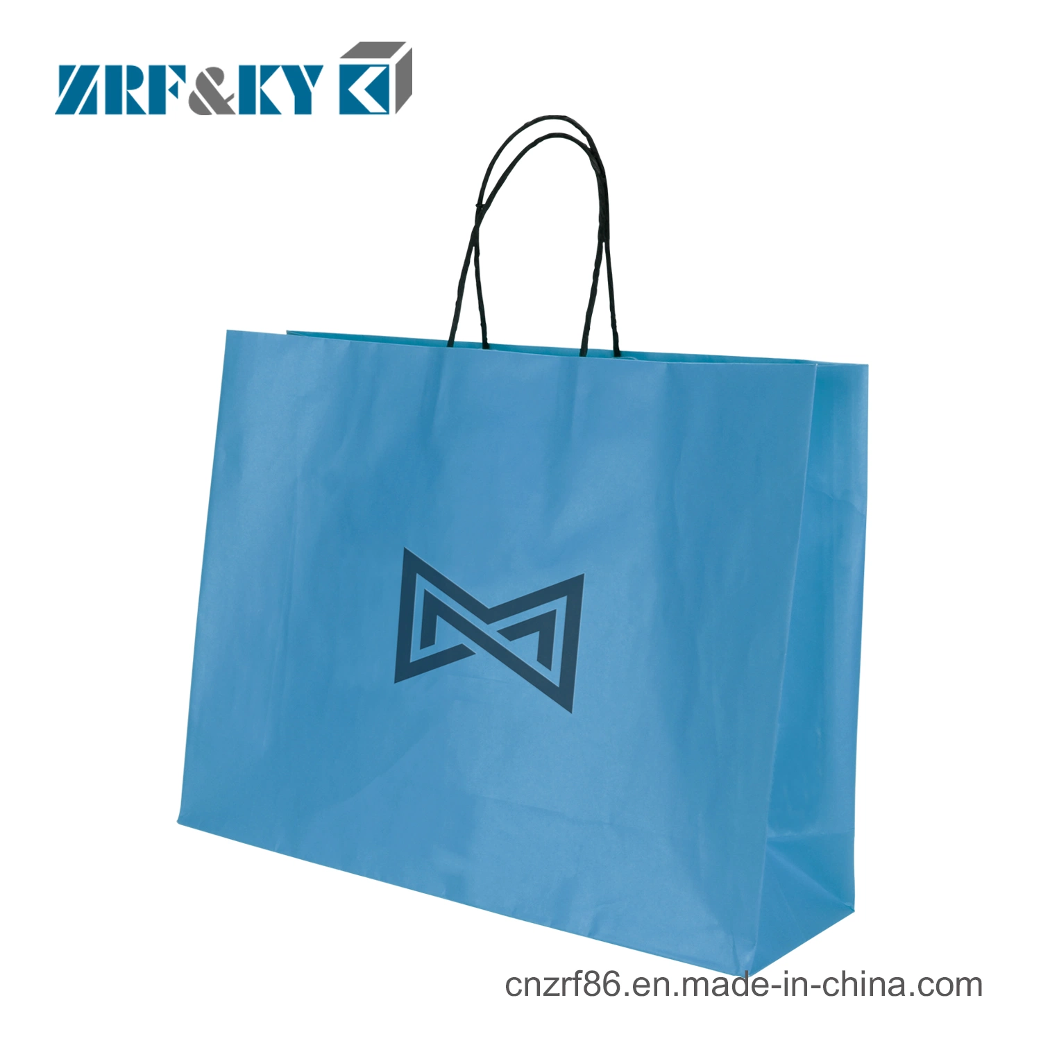 Custom Printed Color Kraft Grocery Shopping Craft Paper Bag Manufacturers