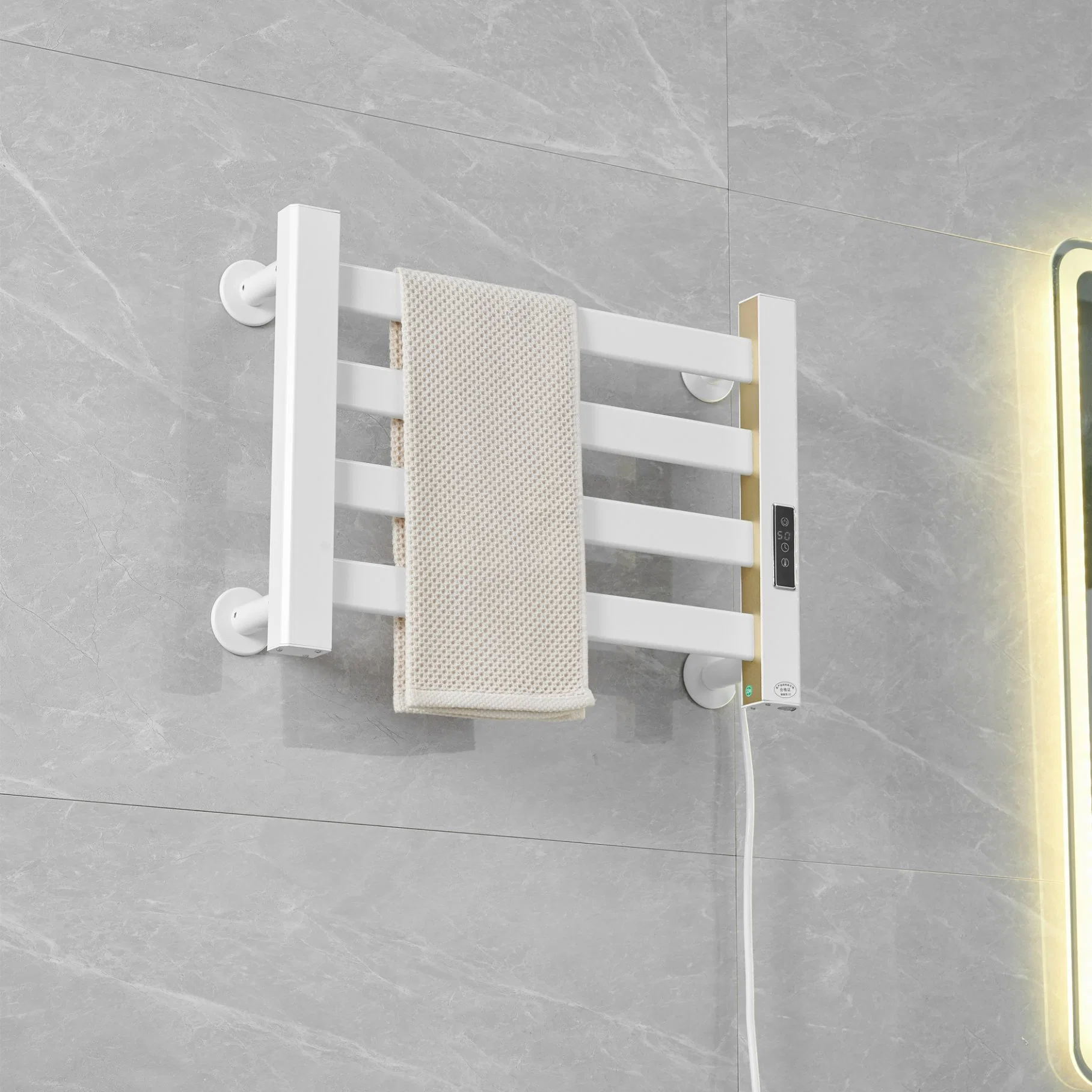 Calentador de baño resistente al agua IPX4 eléctrico de pared Radiador de toallas