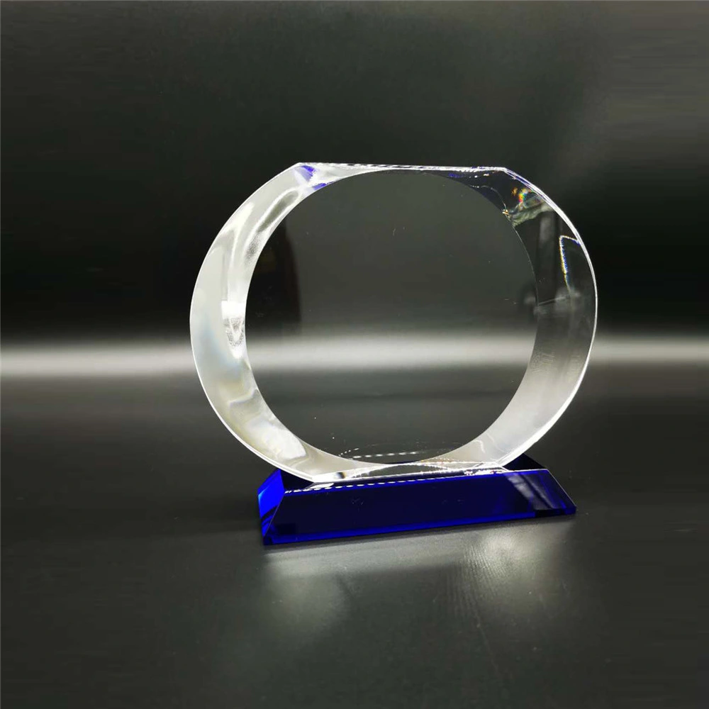 Crystal Glass Rectangle Award Trophy