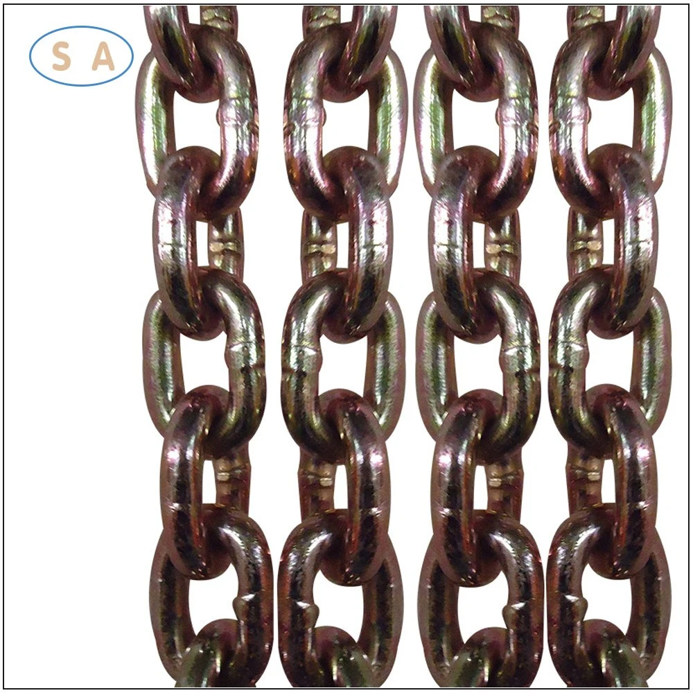 High Strength Welded Alloy Steel G80 Short Link Chain Lifting Chain