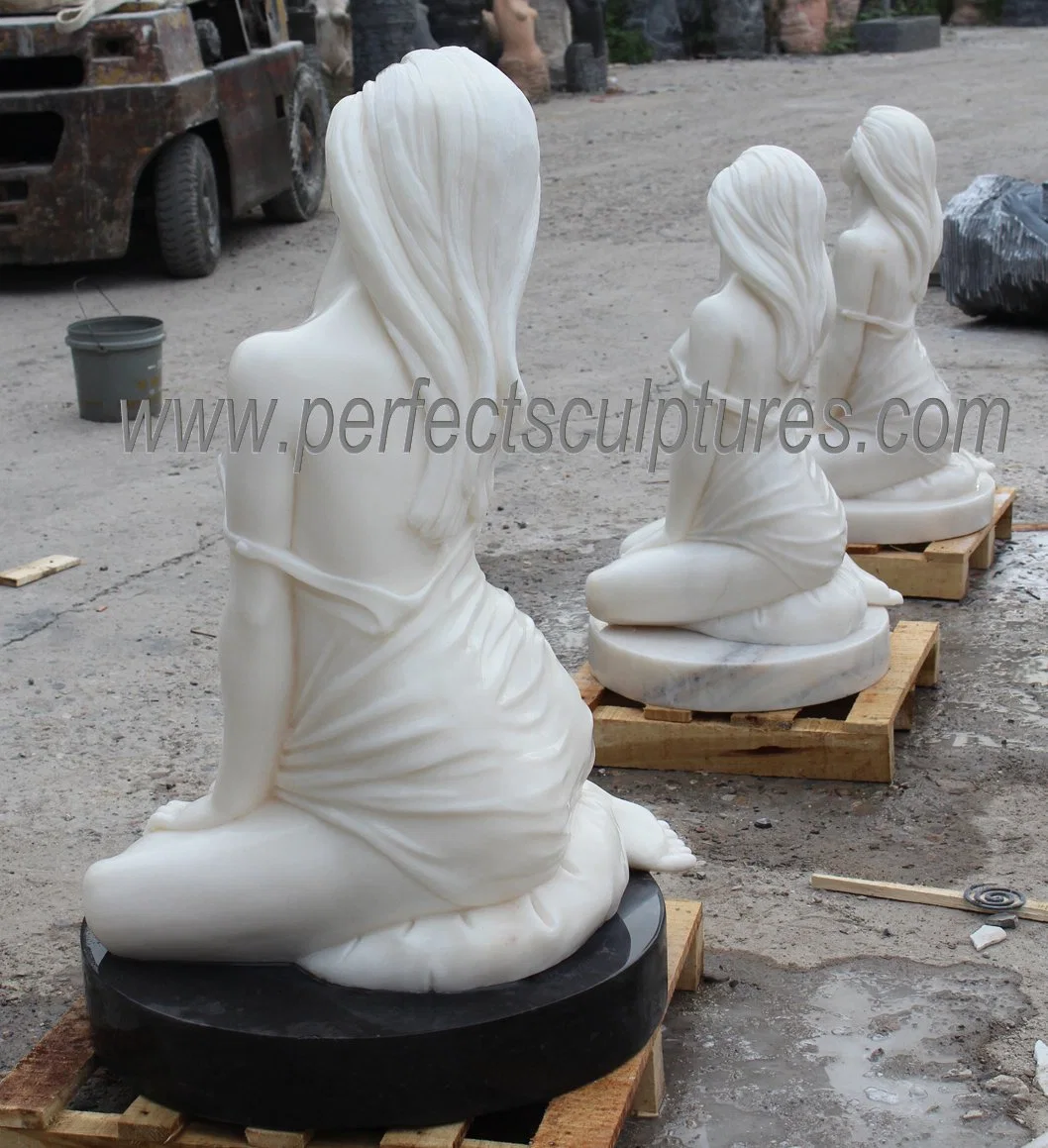 Modern Art Sculpture Stone Marble Naked Lady Nude Female Woman Statue (SY-X1731)