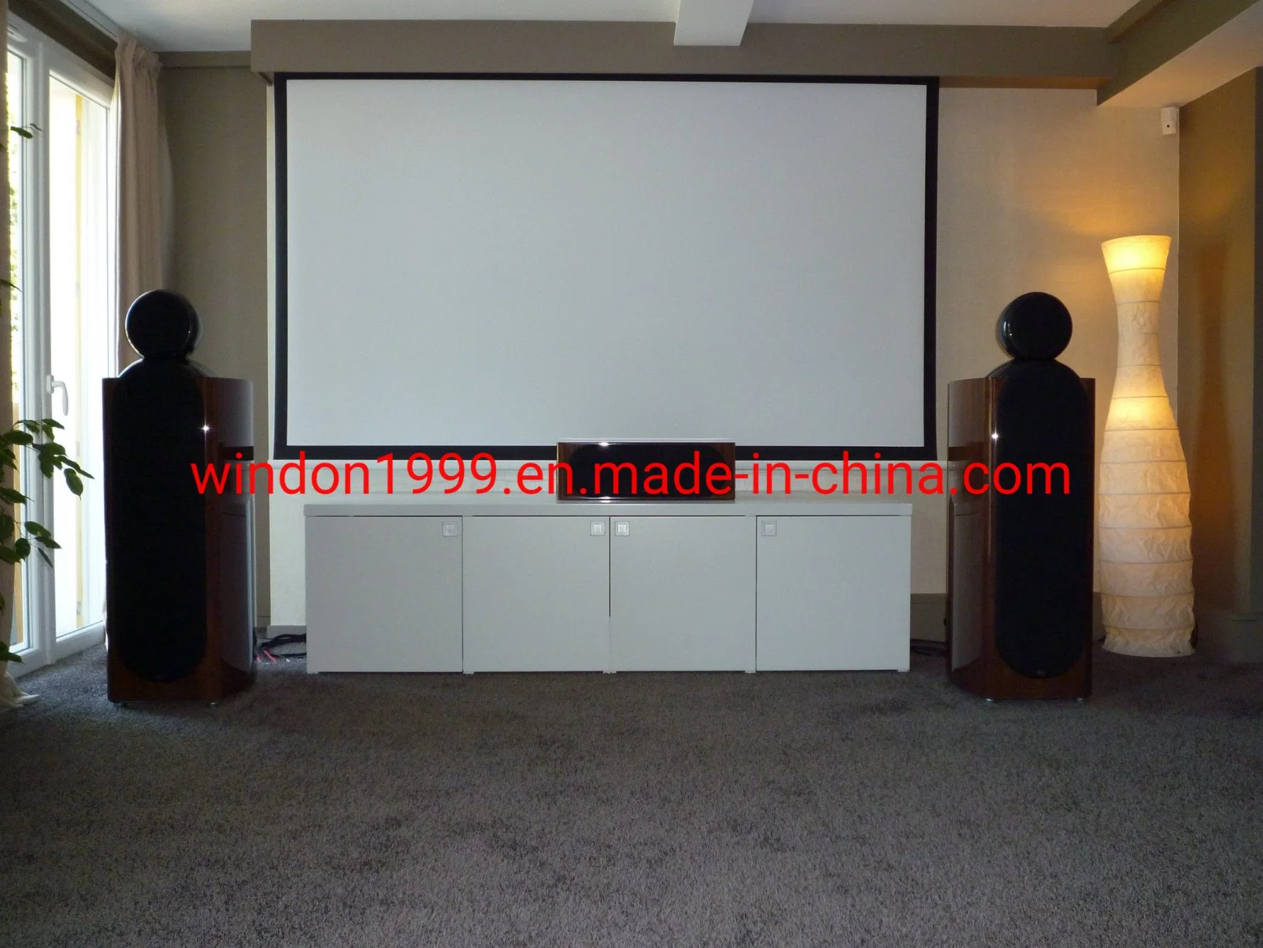 100" Roll up Cinema Projection Screen