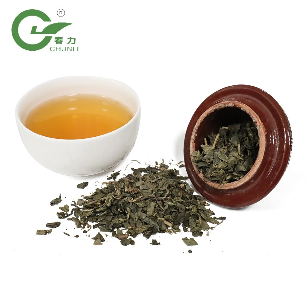 China Factory Wholesale Shengzhou Herbal Slimming Gunpowder 9775AAA Green Tea in Bulk