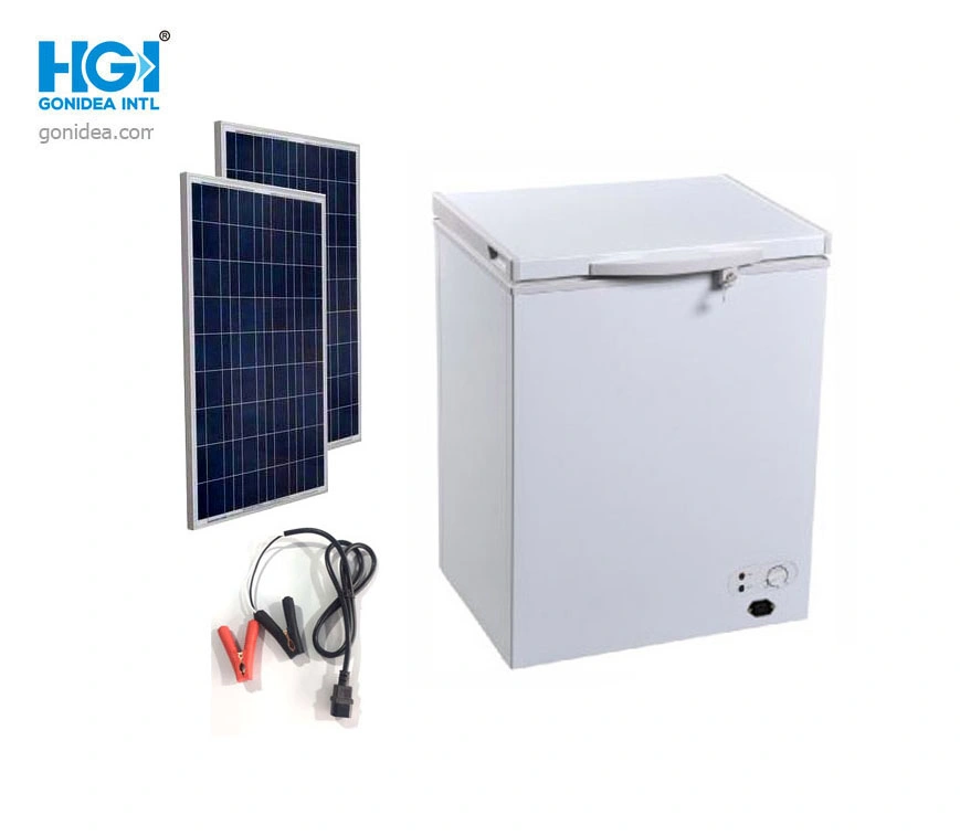 Single Door Energy-Saving Solar DC Chest Freezer Bd/Bc-112dcb