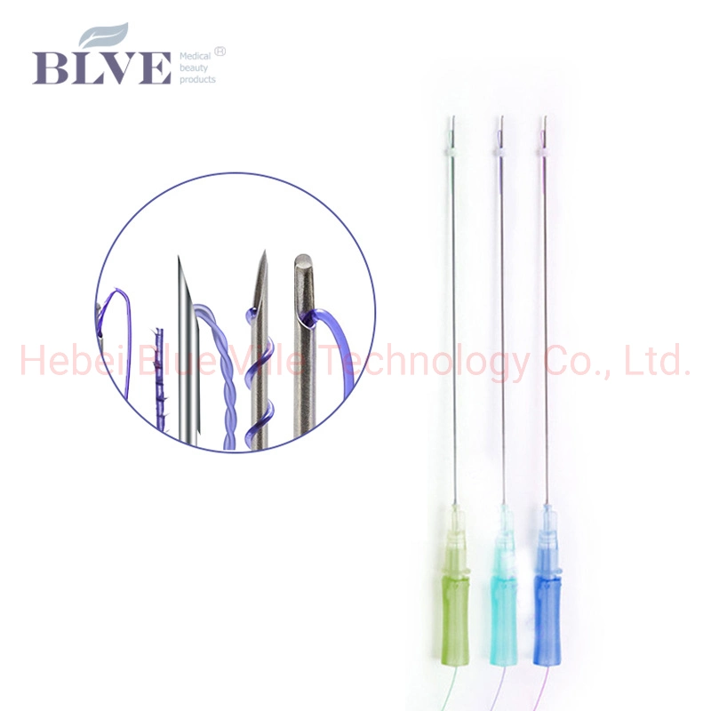 Factory Price Micro Cannula Needle Tornado Screw Cog Pdo Thread for Face Lifting