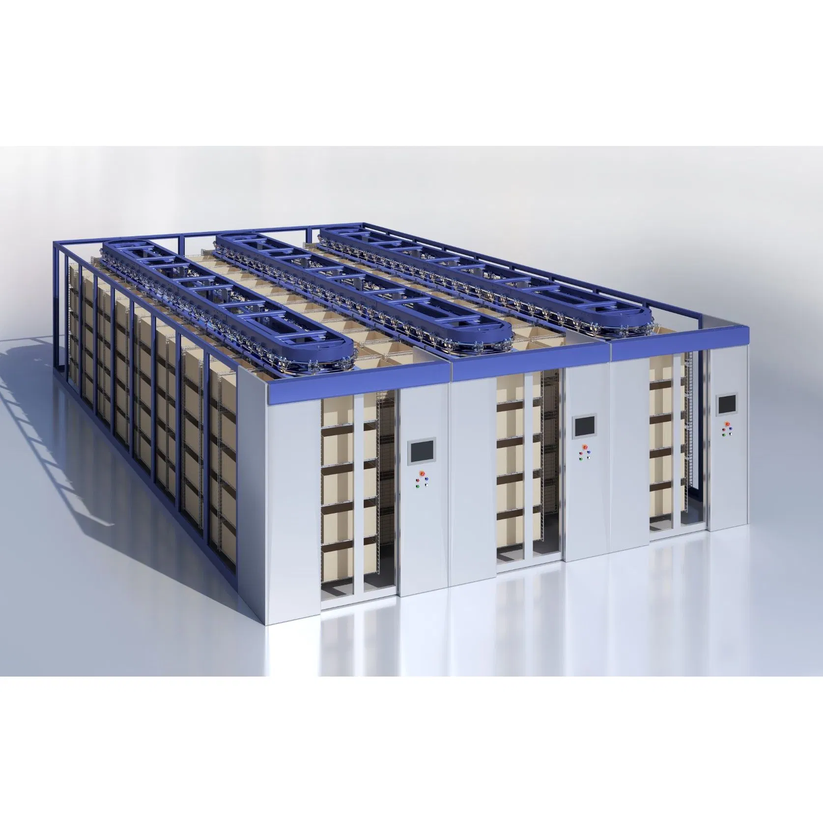 Intelligentes Storage Automation Rack Horizontales Karussell-Modul