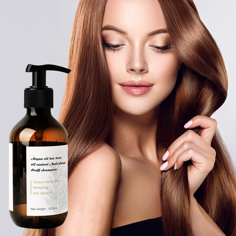 Органических омоложения гладкой Argan шампунь Anti-Dandruff контроля масла