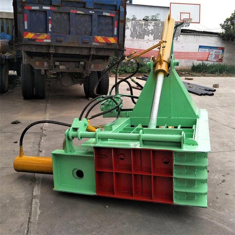 Metal Slag Briquetting Machine Waste Aluminum Products Drink Can Flattening Machine