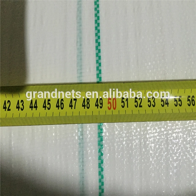 White Color with 5% UV Resistant Woven Polypropylene Weed Control Mat