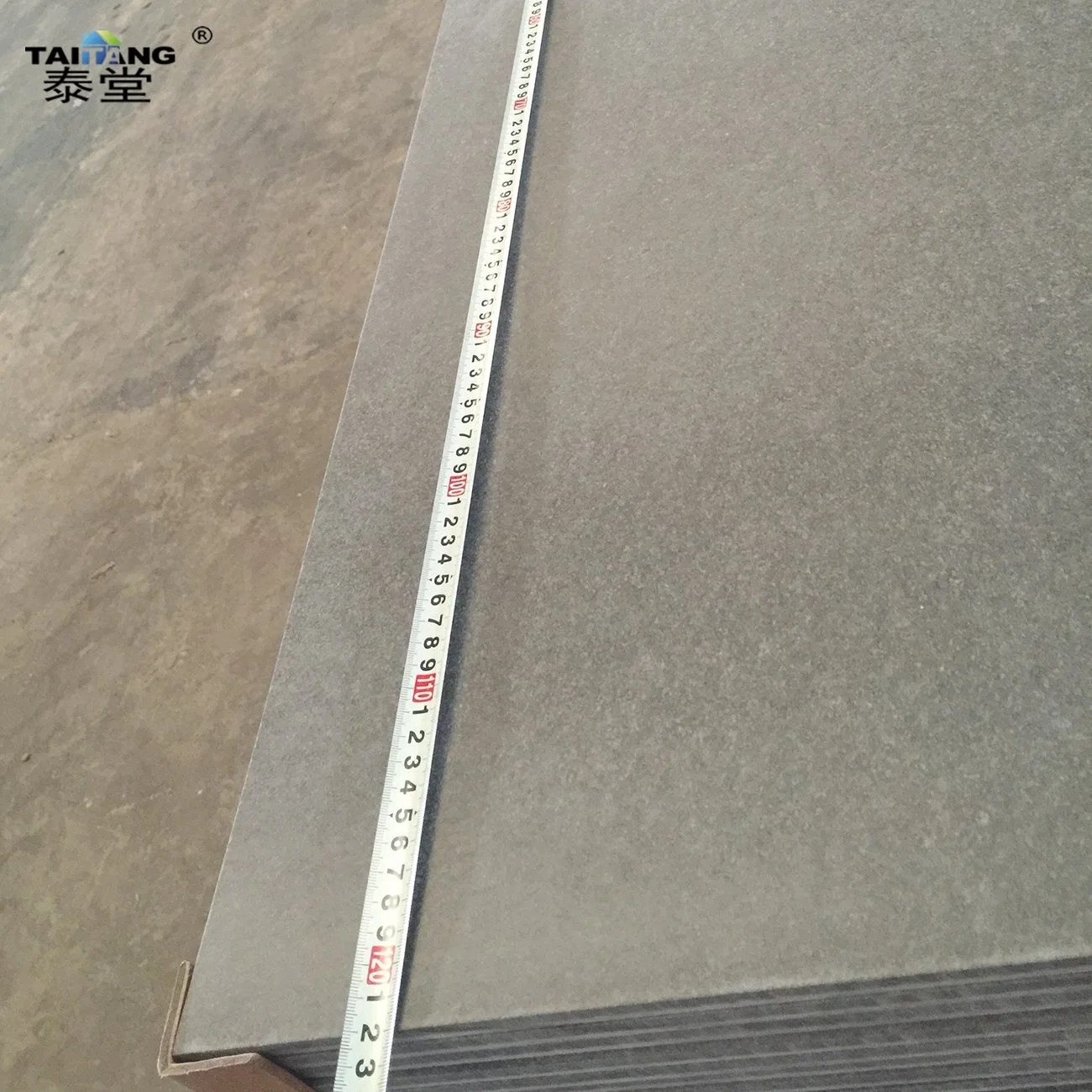 Wear Resistant Fibrocemento Panel Fiber Cement Board with Groove