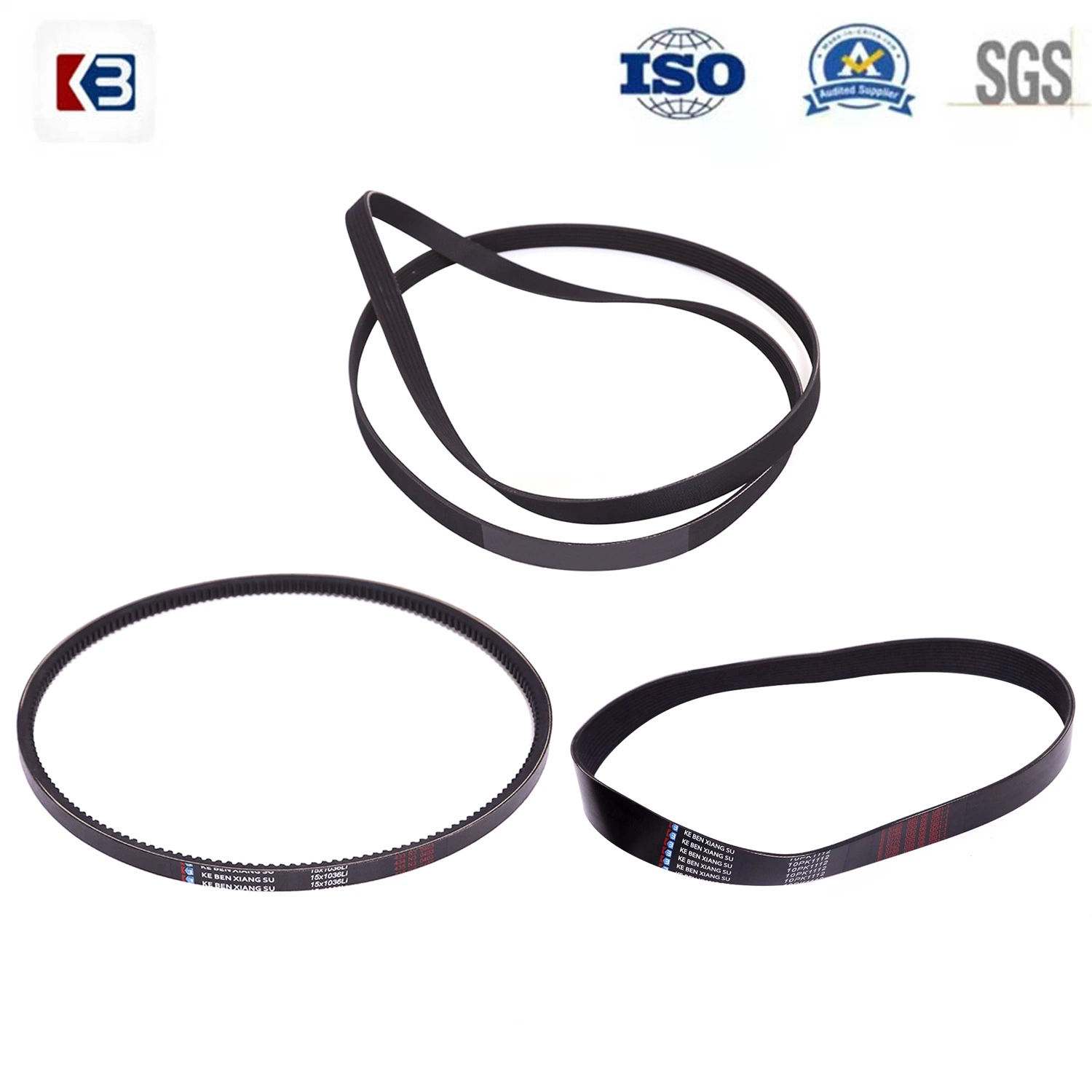 Keben Belt ISO Standard for Automobile Tooth Belt and Pk Belt