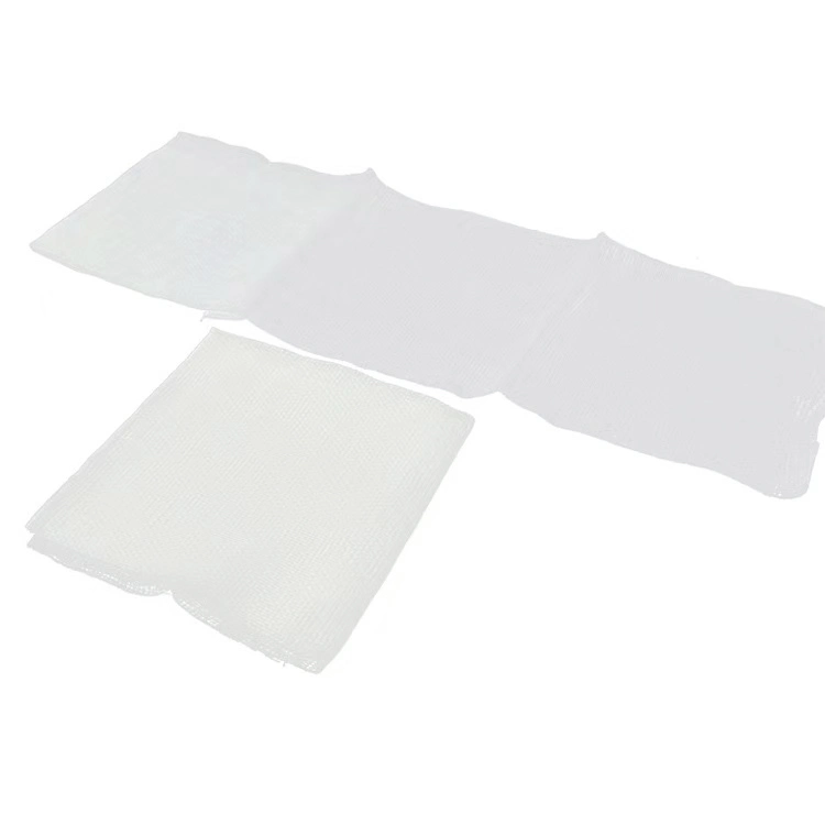 2*2/3*3/4*4/4*8inch Hospital Degreased Sterile Non-Woven Pure Cotton Gauze Pad Medical Gauze Swab