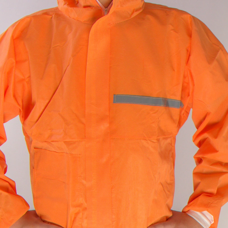 Wholesale/Supplier OEM Disposable Coverall Safety Uniforms Workwear Protective Clothing with Reflective Strips